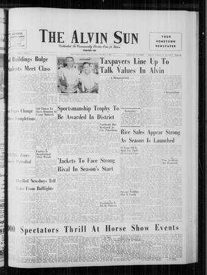 The Alvin Sun (Alvin, Tex.), Vol. 72, No. 11, Ed. 1 Thursday, September 7, 1961