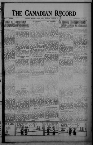 The Canadian Record (Canadian, Tex.), Vol. 34, No. 9, Ed. 1  Thursday, February 25, 1926