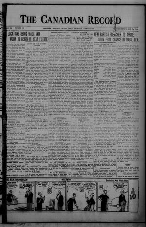 The Canadian Record (Canadian, Tex.), Vol. 34, No. 12, Ed. 1  Thursday, March 18, 1926