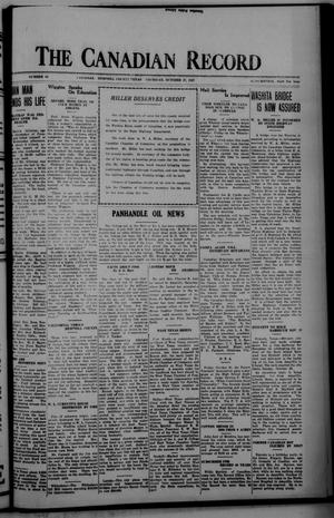 The Canadian Record (Canadian, Tex.), Vol. 35, No. 44, Ed. 1  Thursday, October 27, 1927