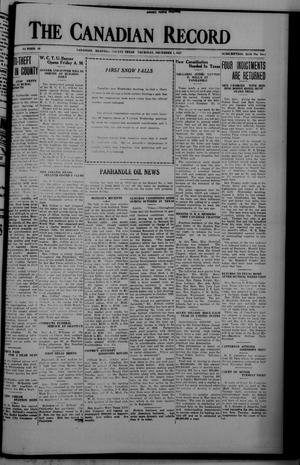 The Canadian Record (Canadian, Tex.), Vol. 35, No. 49, Ed. 1  Thursday, December 1, 1927