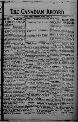 The Canadian Record (Canadian, Tex.), Vol. 36, No. 12, Ed. 1  Thursday, March 15, 1928