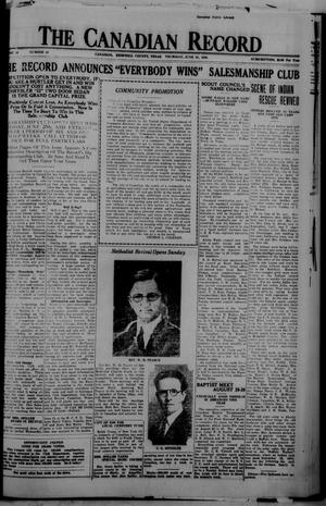 The Canadian Record (Canadian, Tex.), Vol. 36, No. 26, Ed. 1  Thursday, June 21, 1928