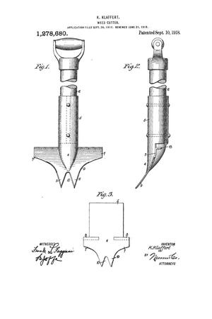 Primary view of object titled 'Weed-Cutter'.
