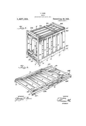Primary view of object titled 'Crate.'.