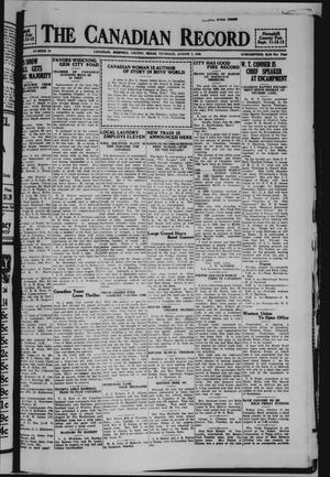 The Canadian Record (Canadian, Tex.), Vol. 40, No. 33, Ed. 1  Thursday, August 7, 1930