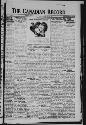 The Canadian Record (Canadian, Tex.), Vol. 40, No. 49, Ed. 1  Thursday, November 27, 1930