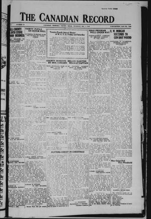 The Canadian Record (Canadian, Tex.), Vol. 40, No. 50, Ed. 1  Thursday, December 4, 1930