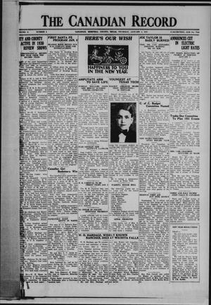 The Canadian Record (Canadian, Tex.), Vol. 41, No. 2, Ed. 1  Thursday, January 1, 1931
