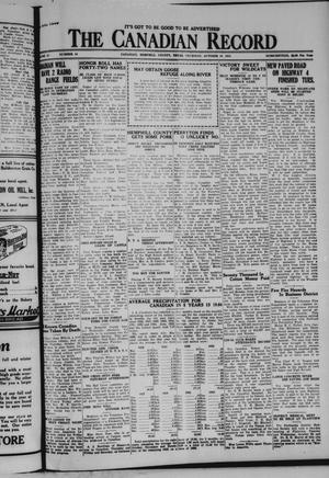 The Canadian Record (Canadian, Tex.), Vol. 43, No. 44, Ed. 1  Thursday, October 19, 1933