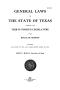 Thumbnail image of item number 3 in: 'The Laws of Texas, 1915-1917 [Volume 17]'.