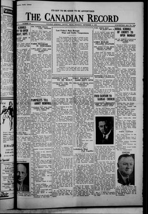 The Canadian Record (Canadian, Tex.), Vol. 47, No. 38, Ed. 1  Thursday, September 3, 1936