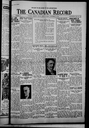 The Canadian Record (Canadian, Tex.), Vol. 47, No. 41, Ed. 1  Thursday, September 24, 1936