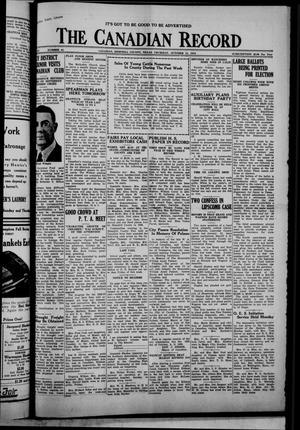 The Canadian Record (Canadian, Tex.), Vol. 47, No. 44, Ed. 1  Thursday, October 15, 1936