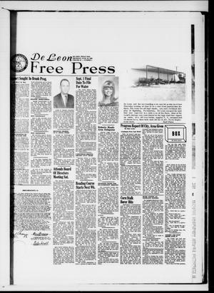 De Leon Free Press (De Leon, Tex.), Vol. 80, No. 1, Ed. 1 Thursday, June 19, 1969