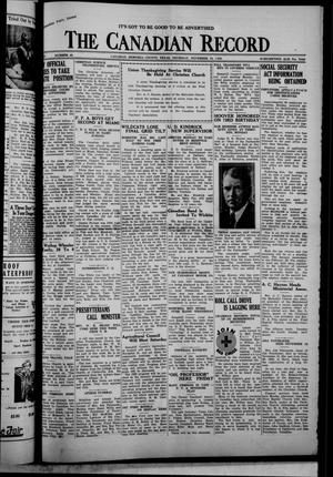 The Canadian Record (Canadian, Tex.), Vol. 47, No. 49, Ed. 1  Thursday, November 19, 1936
