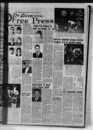 Primary view of object titled 'De Leon Free Press (De Leon, Tex.), Vol. 81, No. 17, Ed. 1 Thursday, October 8, 1970'.