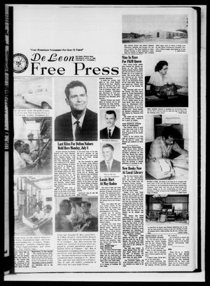 Primary view of object titled 'De Leon Free Press (De Leon, Tex.), Vol. 79, No. 4, Ed. 1 Thursday, July 11, 1968'.