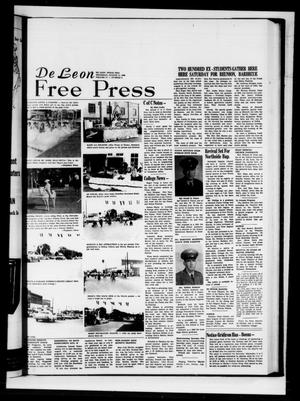 Primary view of object titled 'De Leon Free Press (De Leon, Tex.), Vol. 77, No. 8, Ed. 1 Thursday, August 11, 1966'.