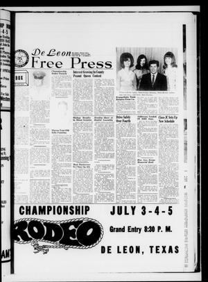 De Leon Free Press (De Leon, Tex.), Vol. 80, No. 3, Ed. 1 Thursday, July 3, 1969