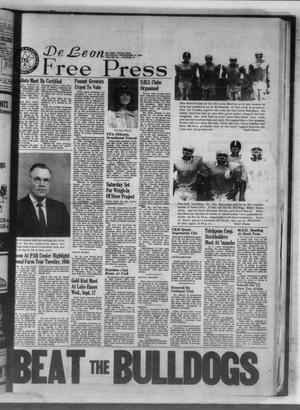De Leon Free Press (De Leon, Tex.), Vol. 80, No. 13, Ed. 1 Thursday, September 11, 1969
