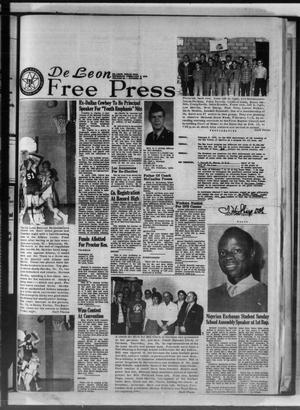 Primary view of object titled 'De Leon Free Press (De Leon, Tex.), Vol. 80, No. 34, Ed. 1 Thursday, February 5, 1970'.