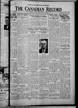 The Canadian Record (Canadian, Tex.), Vol. 48, No. 47, Ed. 1  Thursday, November 4, 1937