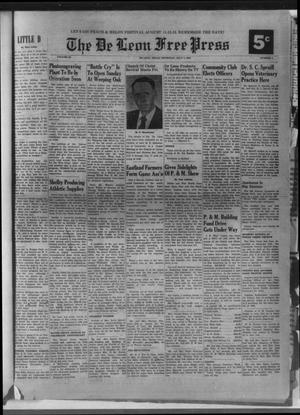 The De Leon Free Press (De Leon, Tex.), Vol. 66, No. 1, Ed. 1 Thursday, July 7, 1955