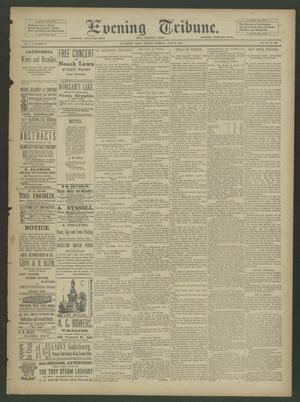 Primary view of object titled 'Evening Tribune. (Galveston, Tex.), Vol. 11, No. 229, Ed. 1 Tuesday, July 28, 1891'.