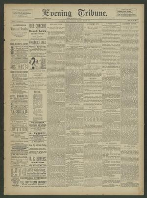 Evening Tribune. (Galveston, Tex.), Vol. 11, No. 227, Ed. 1 Saturday, July 25, 1891