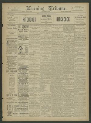 Evening Tribune. (Galveston, Tex.), Vol. 11, No. 217, Ed. 1 Tuesday, July 14, 1891