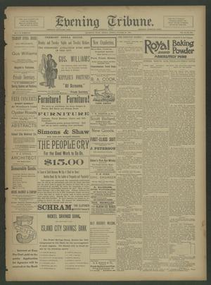 Evening Tribune. (Galveston, Tex.), Vol. 11, No. 294, Ed. 1 Monday, October 12, 1891