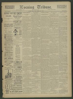 Evening Tribune. (Galveston, Tex.), Vol. 11, No. 211, Ed. 1 Tuesday, July 7, 1891