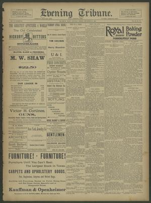 Evening Tribune. (Galveston, Tex.), Vol. 11, No. 281, Ed. 1 Saturday, September 26, 1891
