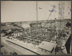 Primary view of object titled '[Construction Federal Building]'.