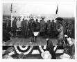 Photograph: Inauguration of the Santa Fe Railroad Line