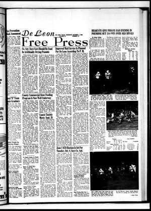 De Leon Free Press (De Leon, Tex.), Vol. 75, No. 15, Ed. 1 Thursday, October 1, 1964