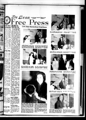 Primary view of object titled 'De Leon Free Press (De Leon, Tex.), Vol. 75, No. 40, Ed. 1 Thursday, March 25, 1965'.
