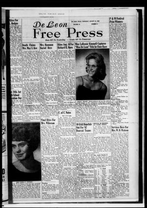 De Leon Free Press (De Leon, Tex.), Vol. 73, No. 9, Ed. 1 Thursday, August 23, 1962