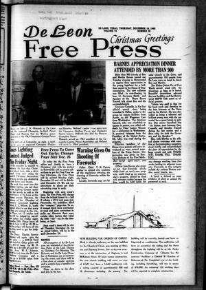 De Leon Free Press (De Leon, Tex.), Vol. 74, No. 26, Ed. 1 Thursday, December 19, 1963