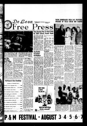 De Leon Free Press (De Leon, Tex.), Vol. 76, No. 4, Ed. 1 Thursday, July 15, 1965