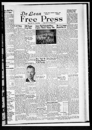 De Leon Free Press (De Leon, Tex.), Vol. 72, No. 36, Ed. 1 Thursday, March 1, 1962