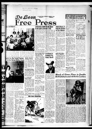 De Leon Free Press (De Leon, Tex.), Vol. 74, No. 28, Ed. 1 Thursday, January 2, 1964