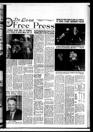 Primary view of object titled 'De Leon Free Press (De Leon, Tex.), Vol. 76, No. 16, Ed. 1 Thursday, October 7, 1965'.