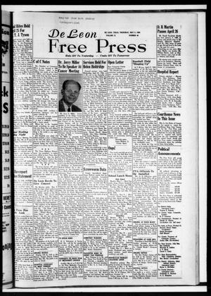 De Leon Free Press (De Leon, Tex.), Vol. 72, No. 45, Ed. 1 Thursday, May 3, 1962