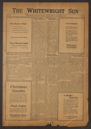 The Whitewright Sun (Whitewright, Tex.), Vol. 39, No. 22, Ed. 1 Friday, December 5, 1919