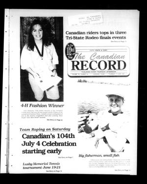 The Canadian Record (Canadian, Tex.), Vol. 102, No. 24, Ed. 1 Thursday, June 11, 1992