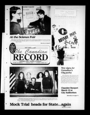 The Canadian Record (Canadian, Tex.), Vol. 103, No. 9, Ed. 1 Thursday, March 4, 1993