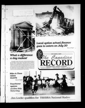 The Canadian Record (Canadian, Tex.), Vol. 103, No. 24, Ed. 1 Thursday, June 17, 1993