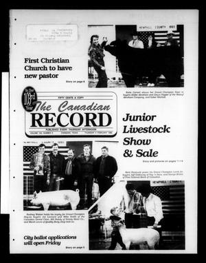 The Canadian Record (Canadian, Tex.), Vol. 103, No. 5, Ed. 1 Thursday, February 4, 1993